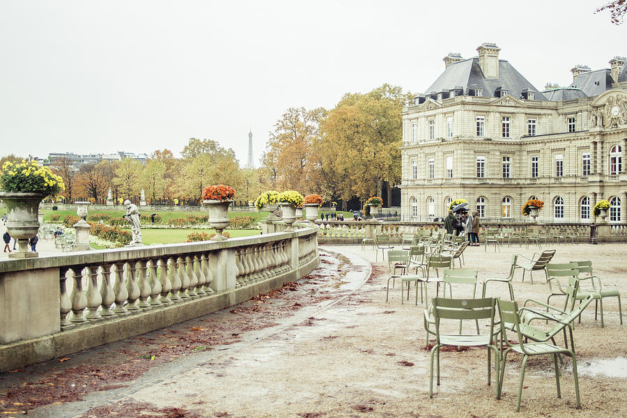 Jardin Du Luxembourg Gardens in Paris, France Photograph by Pati Photography