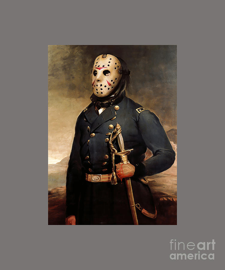 Jason Voorhees Friday The 13th Tapestry - Textile by Catina Habboub