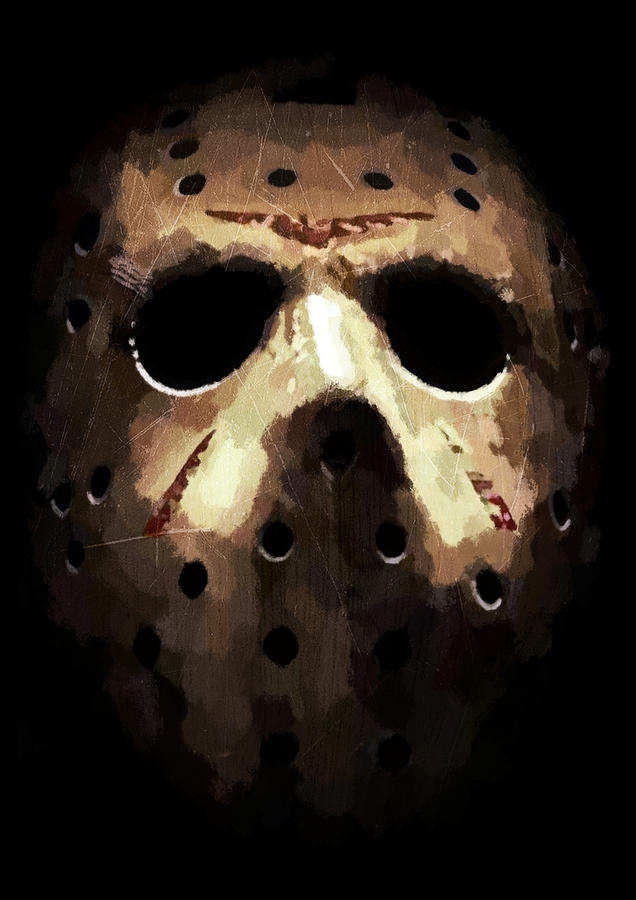 Jason Voorhees Painting By Guerrilla Illustrations Pixels