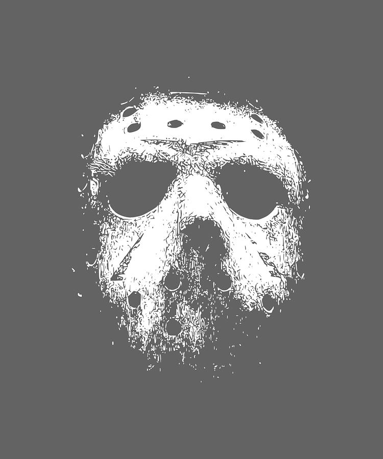 Jason Voorhees Hockey Mask Tapestry - Textile by Moore Bruce - Pixels