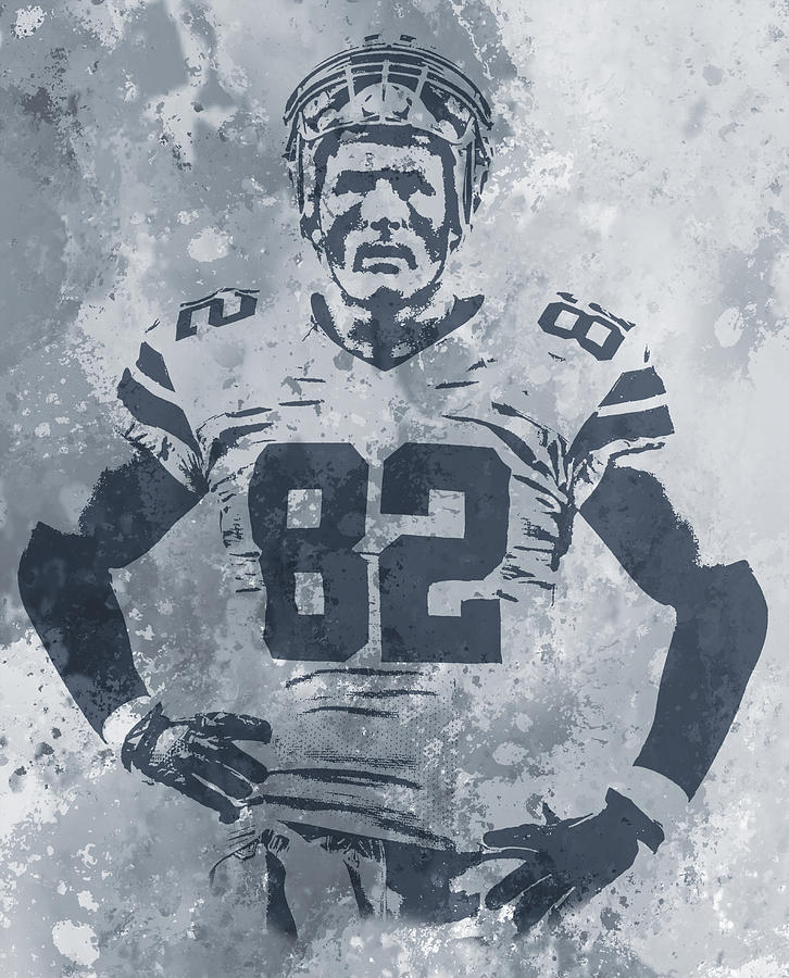 Jason Witten Cowboys Fleece Blanket by Joe Hamilton - Pixels