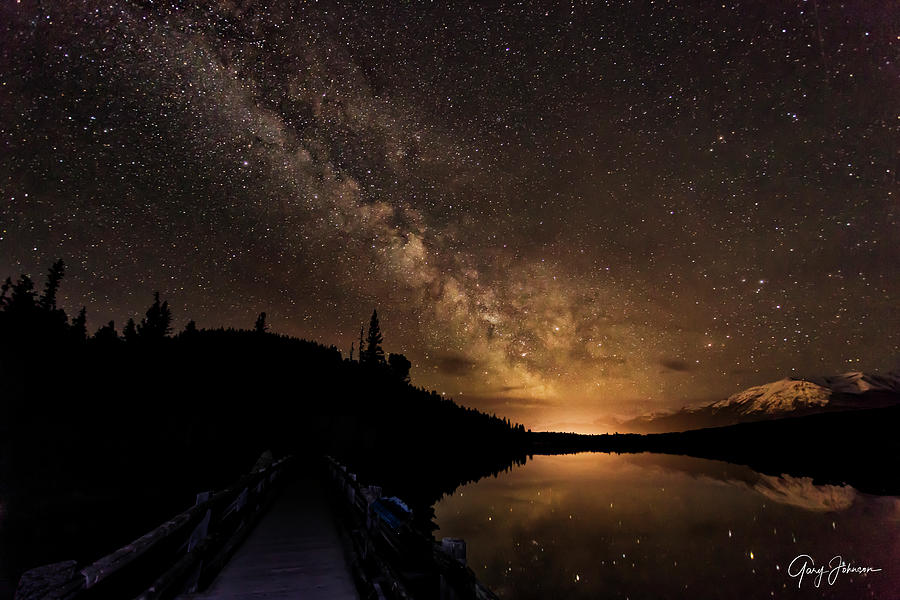Jasper Milky Way Photograph by Gary Johnson