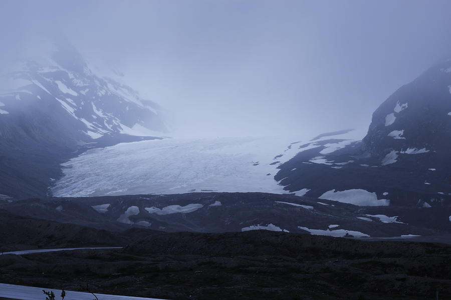 A Glacier Retreats Photograph by Mr JB Stickley