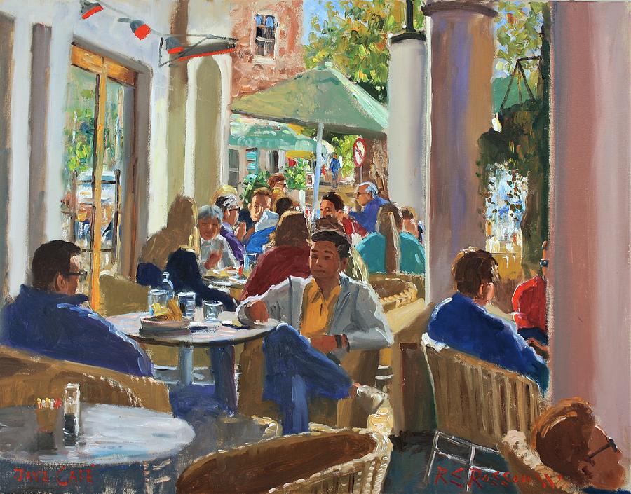 Java Cafe Painting by Roelof Rossouw