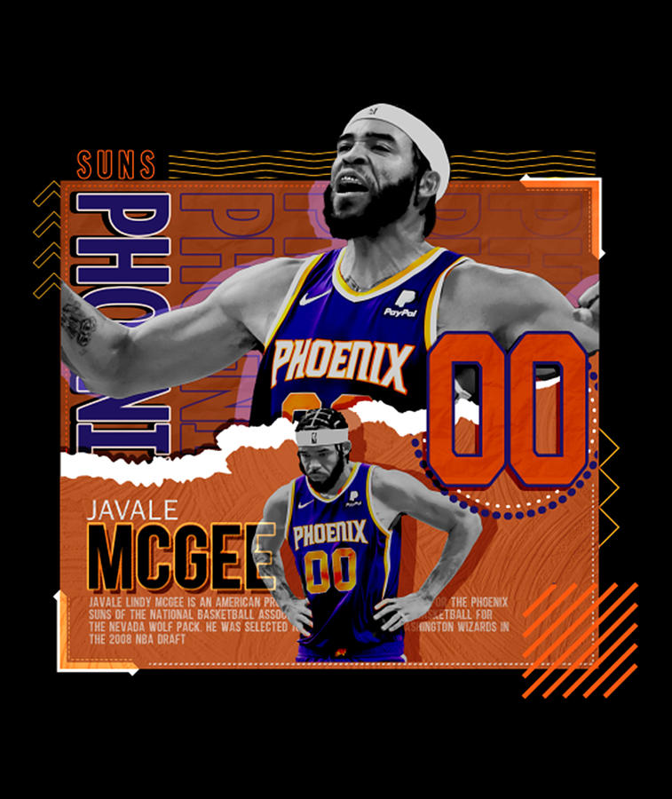 JaVale McGee Basketball Digital Art by Kelvin Kent - Fine Art America