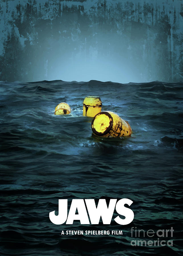 Jaws Digital Art - Jaws by Bo Kev
