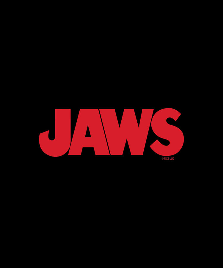 Sharks Digital Art - Jaws Classic Logo by Tinh Tran Le Thanh