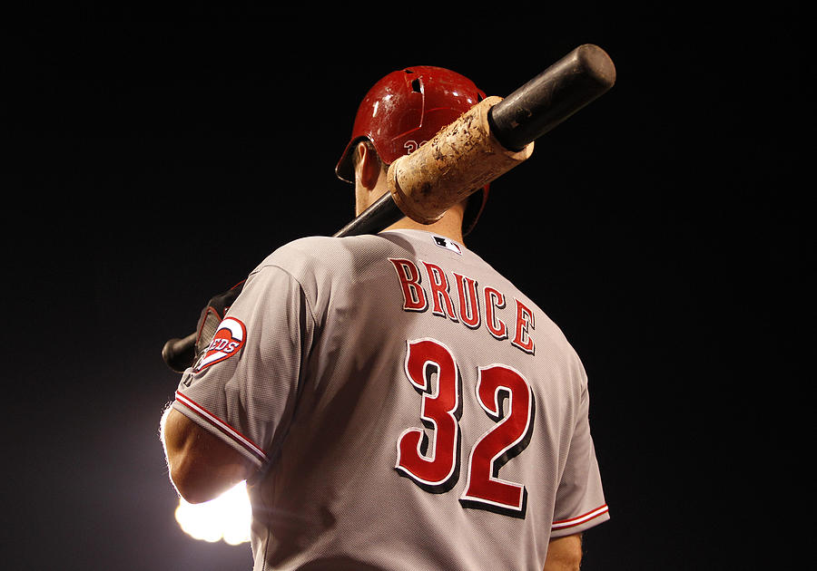 Jay Bruce Photograph by Justin K. Aller