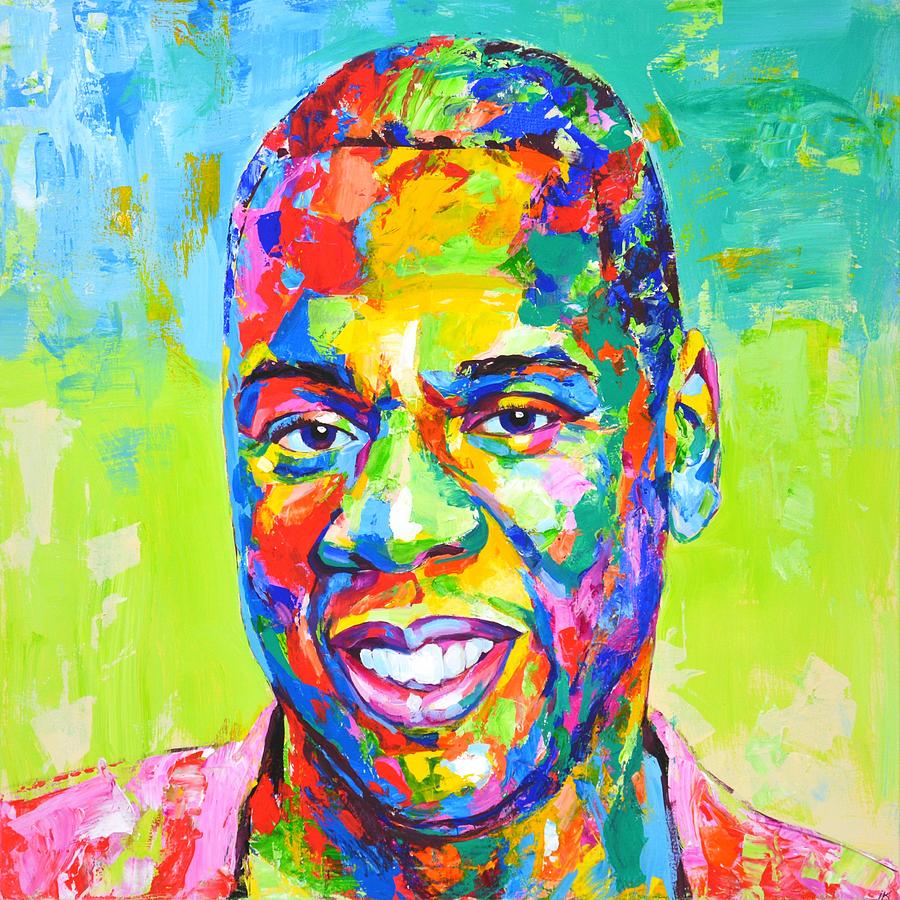 Jay-Z. Painting by Iryna Kastsova
