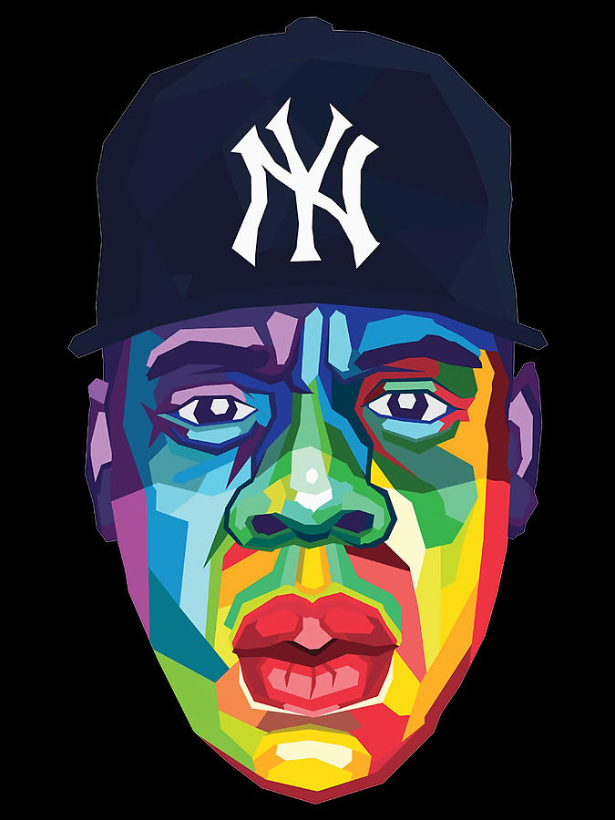 JAY Z Poster Copy Copy Copy Copy Copy Painting by Lee Brandon | Pixels