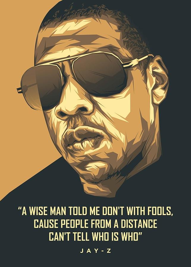 Jay Z Rapper Hip Hop-06 Digital Art by Kha Dieu Vuong - Fine Art America