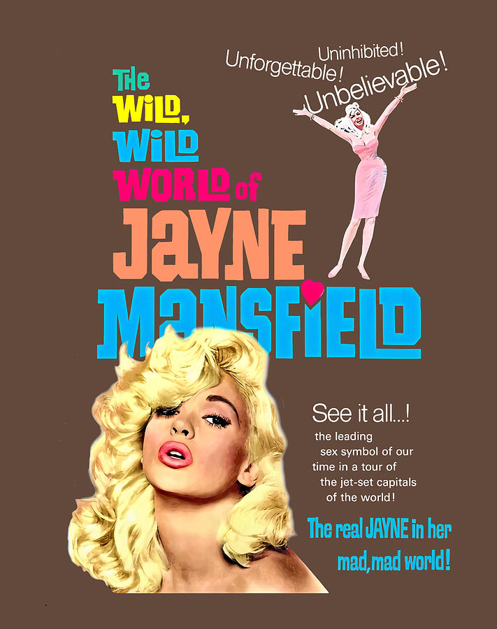 Jayne Mansfield The Wild Wild World Retro 1960S Trash Something Weird ...