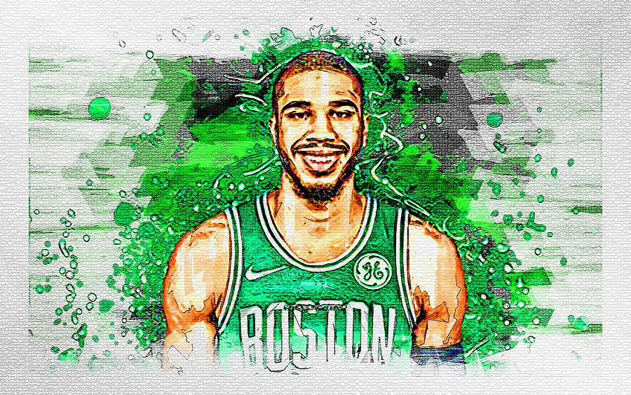 Jayson Tatum Boston Celtics Nba Basketball Stars Christopher Usa Mixed ...