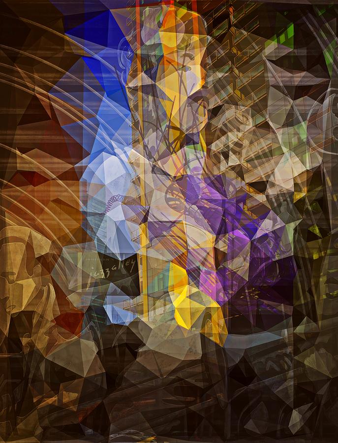 Jazz Alley Abstract Photograph by Jerry Abbott