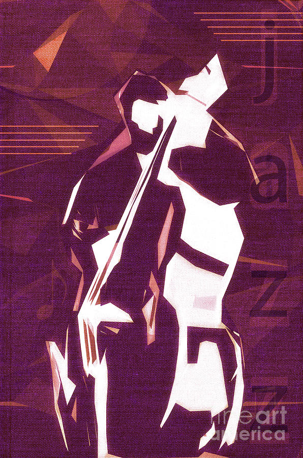 Jazz Club, Music Poster Mixed Media by Konstantin Sevostyanov