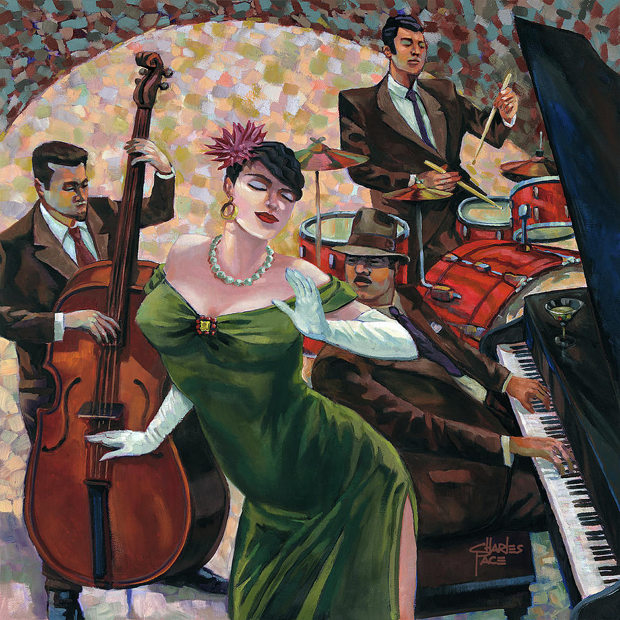 Jazz Diva Painting