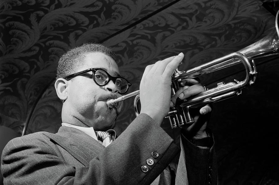 Jazz Photograph - Jazz Great Dizzy Gillespie 1947 by Mountain Dreams