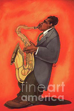 Jazz Migration Painting by T Brown