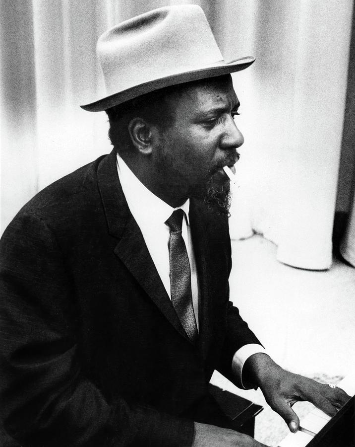 Jazz pianist and composer Thelonious Monk in 1970. Photograph by Album
