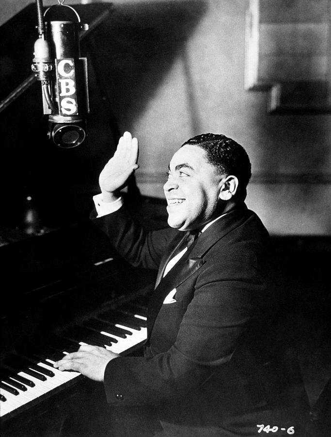 Jazz pianist Fats Waller -Thomas Wright Waller-. Photograph by Album