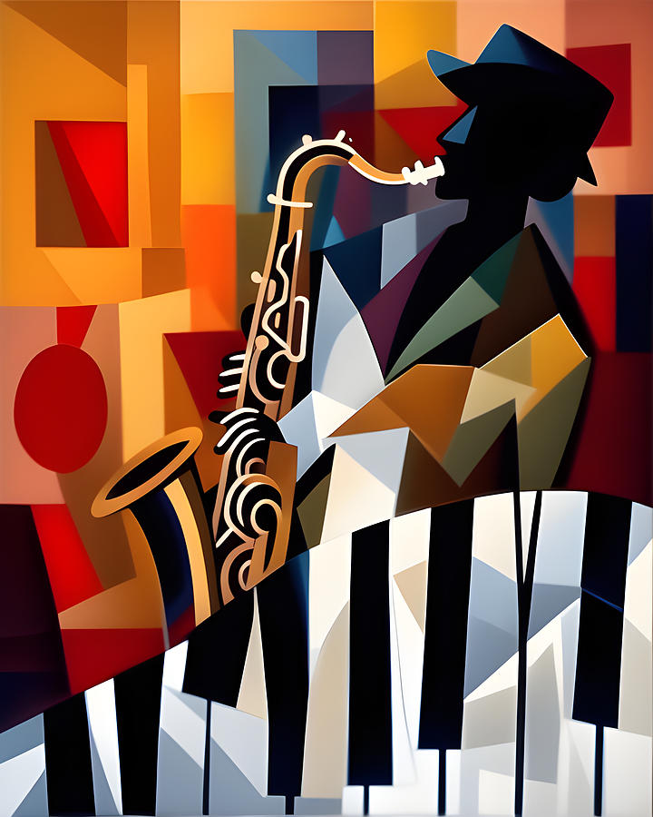 Jazzy 4 Digital Art by Lynda Payton