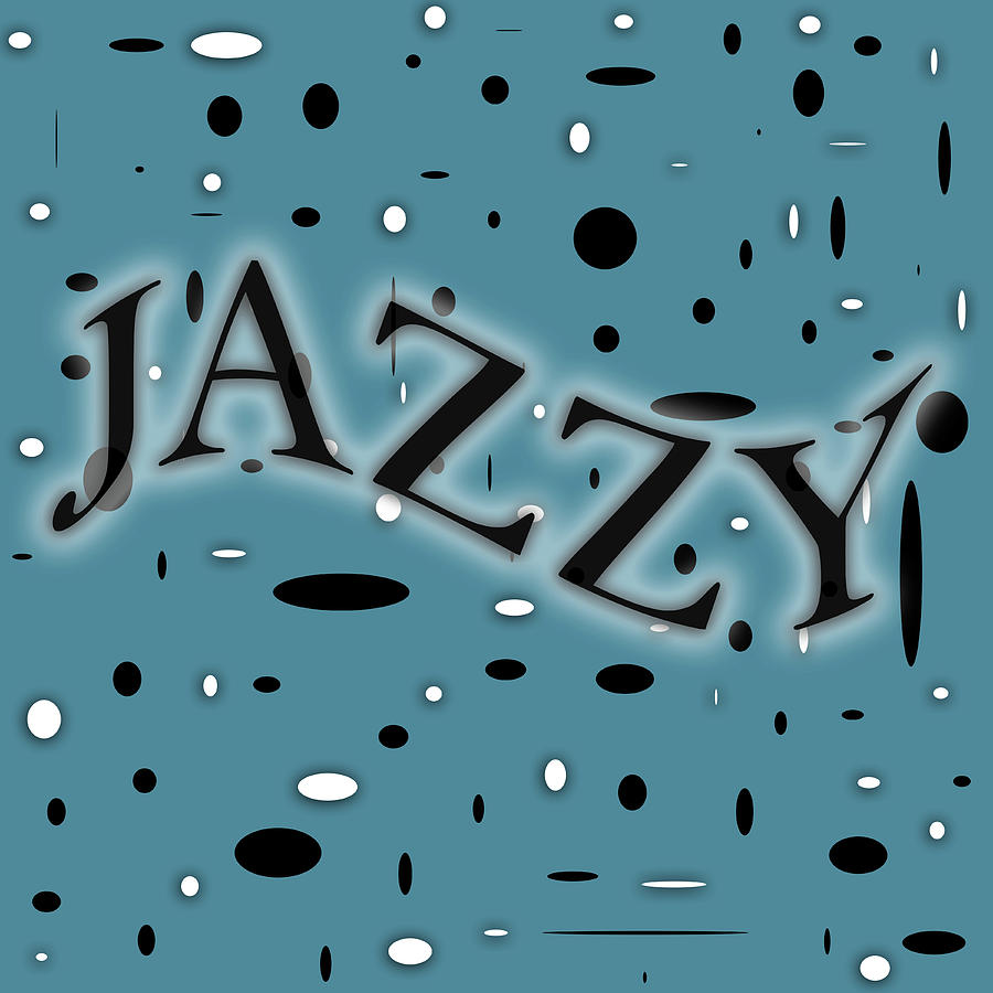 Jazzy Modern Abstract Digital Art by Dan Sproul