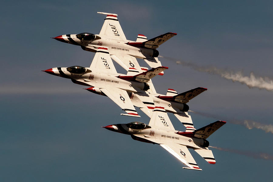 JBLM Airshow - U.S. Air Force Thunderbirds - 2023 Photograph by Monica ...