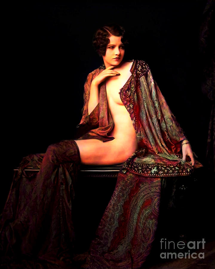 Jean Ackerman Ziegfeld Follies Colorized 20210408 Photograph by Wingsdomain Art and Photography