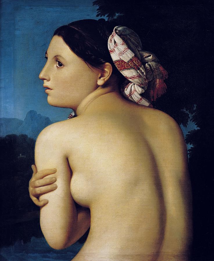 Jean Auguste Dominique Ingres Back Of Naked Woman Painting By Jean