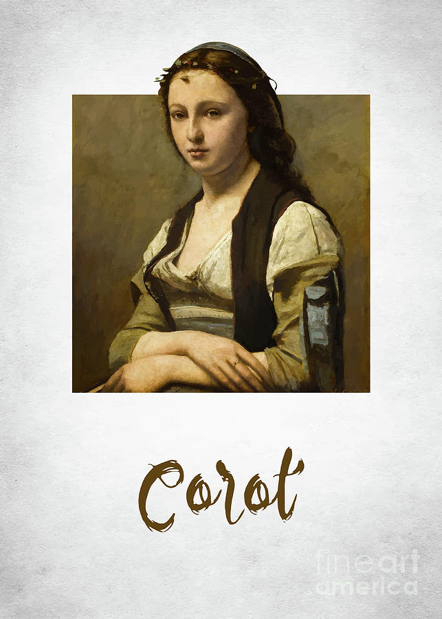 Jean Baptiste Camille Corot Digital Art - Jean Baptiste Camille Corot by Bo Kev