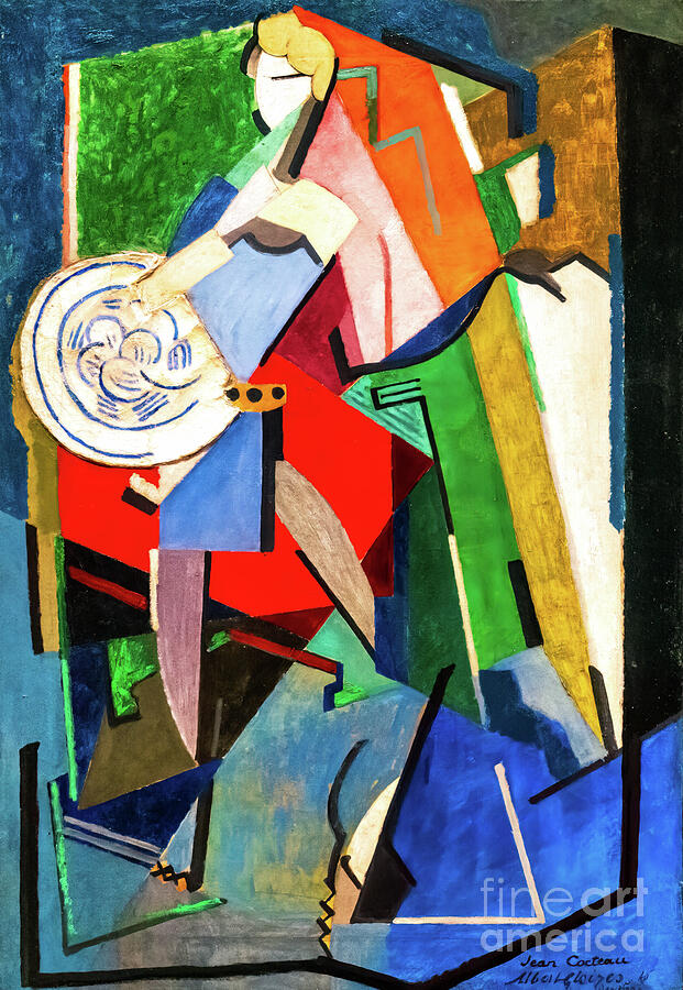 Jean Cocteau by Albert Gleizes 1916 Painting by Albert Gleizes