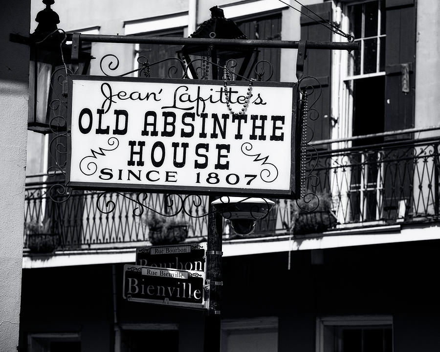 Jean Lafittes Old Absinthe House Photograph by Andy Crawford