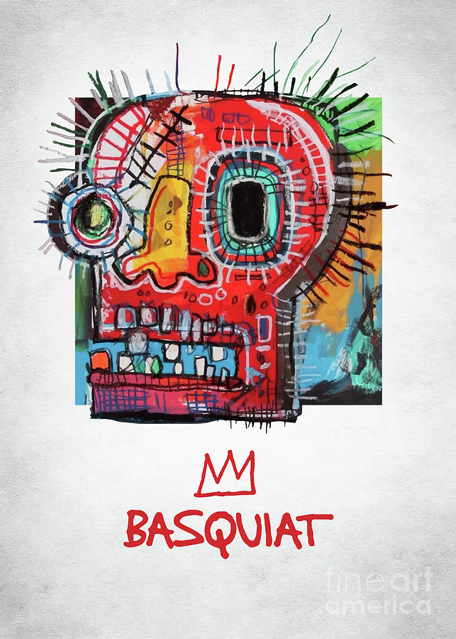 Jean-Michel Basquiat Digital Art by Bo Kev