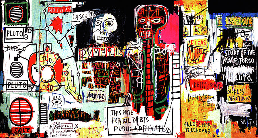 Jean Michel Basquiat Collection Mixed Media by Ahmad Monahan - Fine Art ...