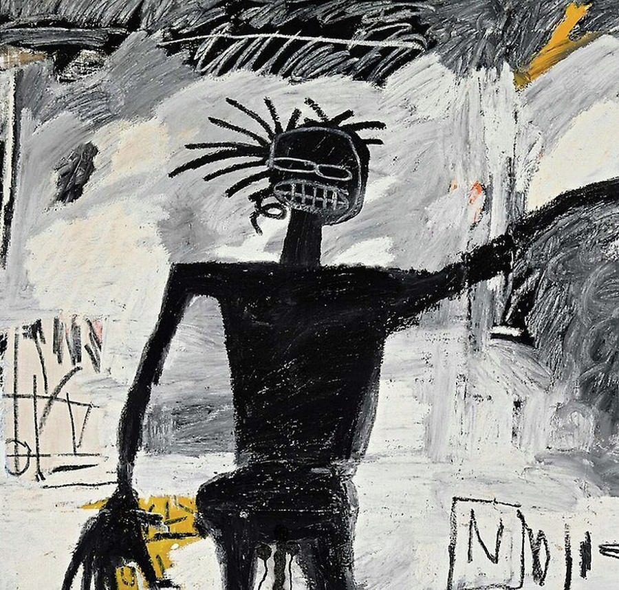 Jean Michel Black Man Painting by Abdullah Huel - Pixels