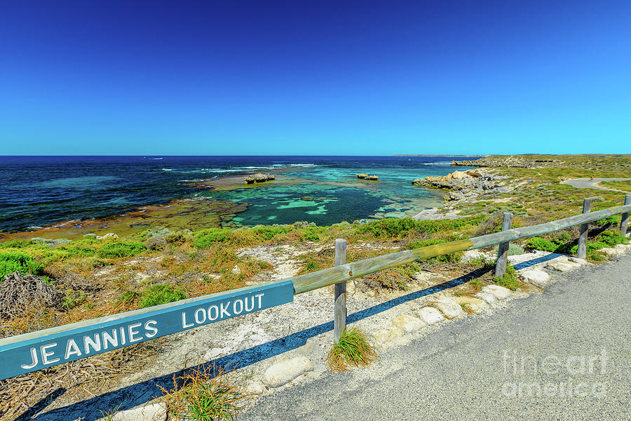 Jeannies Lookout at Rottnest Island Photograph by Benny Marty