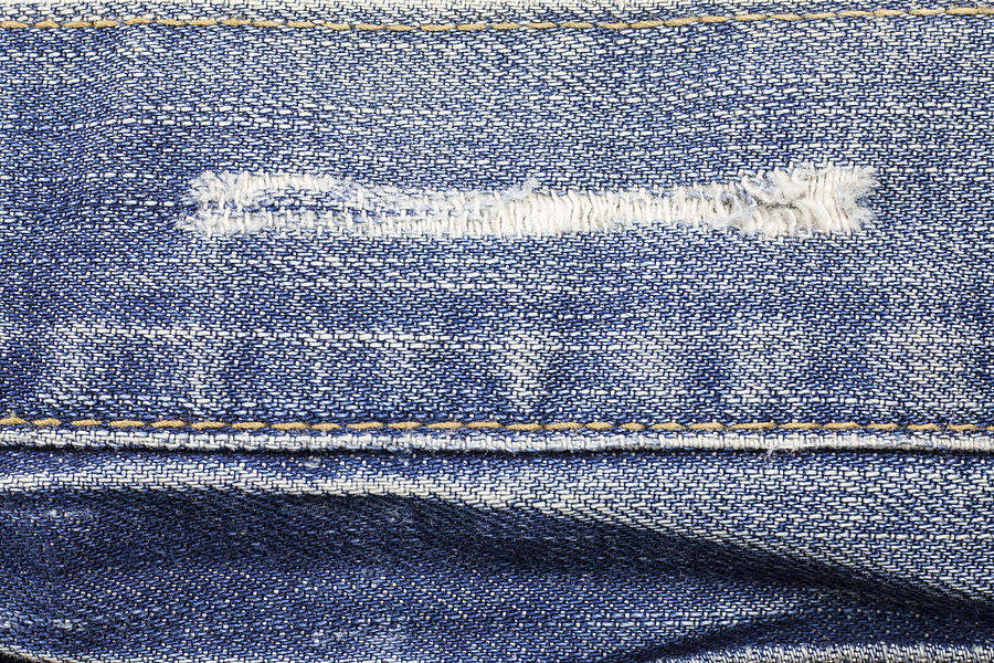 Jeans Texture Background. Photograph