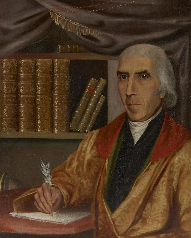 Jedidiah Morse 1761-1826 B A 1783 M A 1786 Painting By Samuel Finley ...