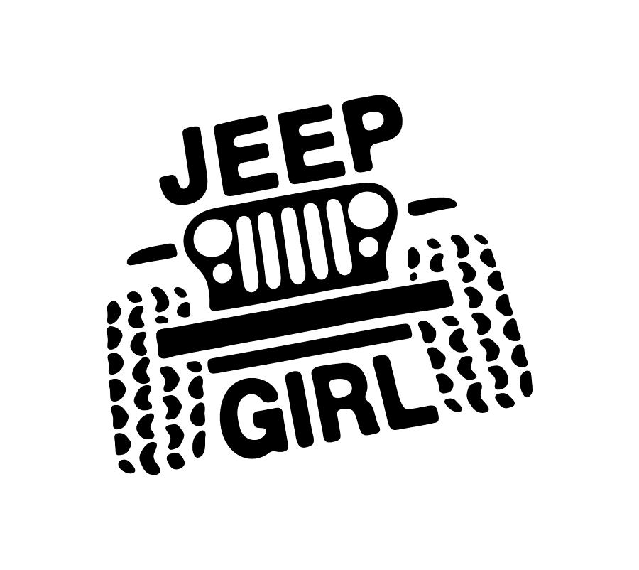 Jeep Girl Digital Art by Hy Eong - Fine Art America