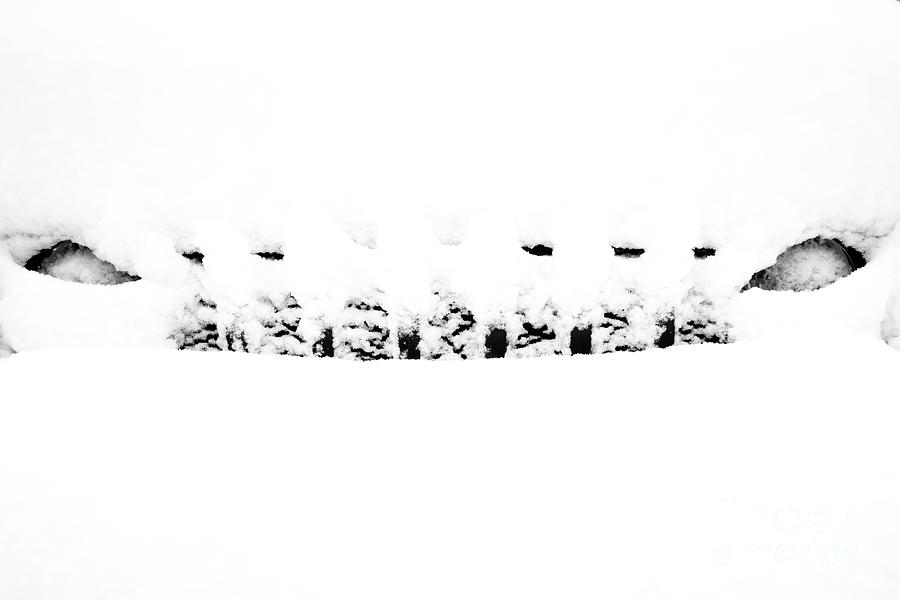 Jeep under snow Photograph by Dave Nelson Fine Art America