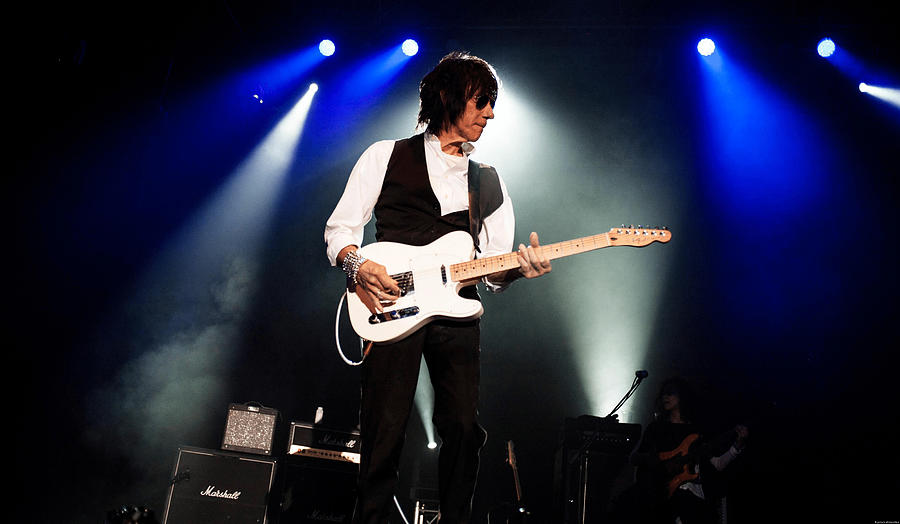 Jeff Beck Live Photograph by Action