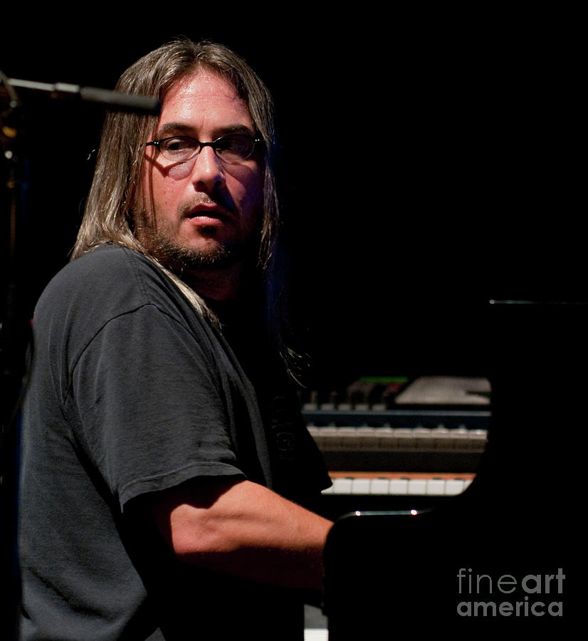Jeff Chimenti w. Furthur at the 2010 All Good Festival Photograph by David Oppenheimer
