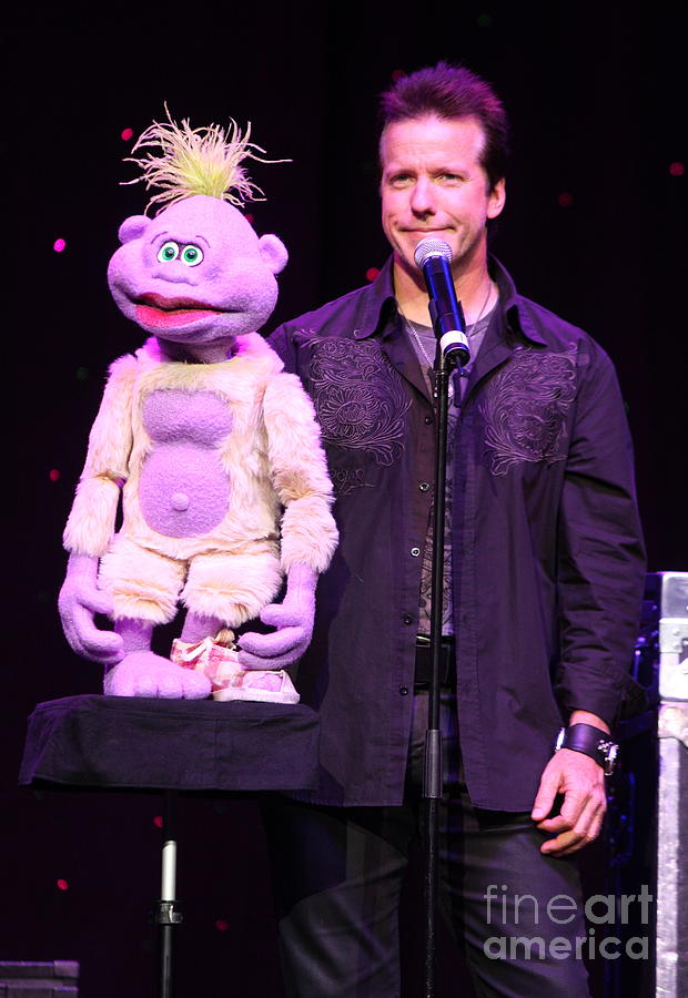 Jeff Dunham and Peanut Photograph by Concert Photos Fine Art America