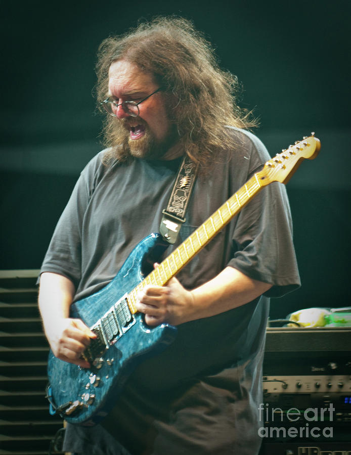 Jeff Mattson with Dark Star Orchestra at Gathering of the Vibes Photograph by David Oppenheimer