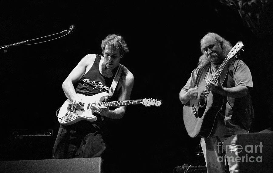 Musician Photograph - Jeff Pevar and David Crosby - CPR by Concert Photos