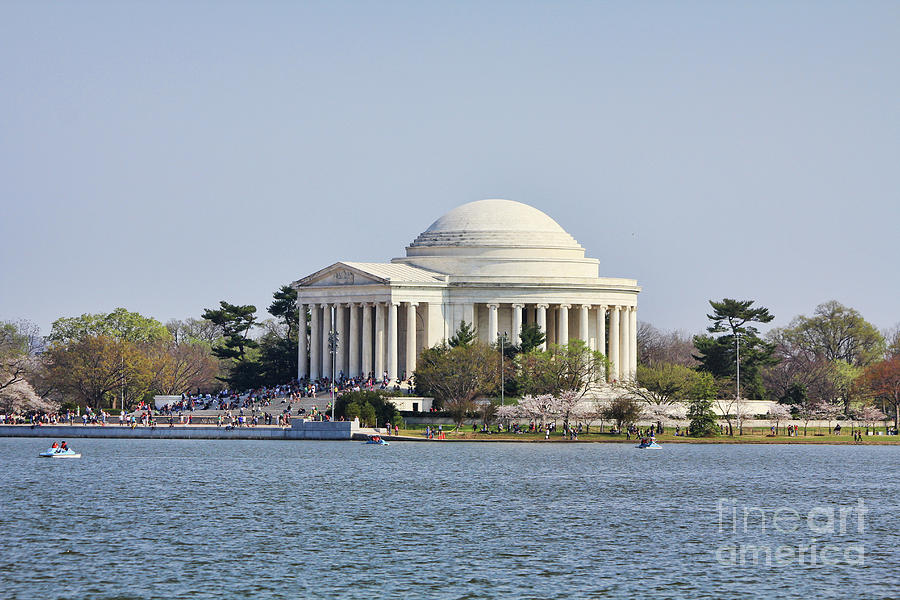 Jefferson Memorial  1098 Photograph by Jack Schultz