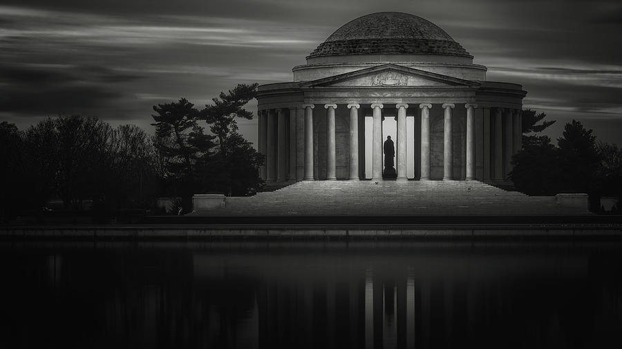 Jefferson Memorial, a visual story Photograph by Eduard Moldoveanu