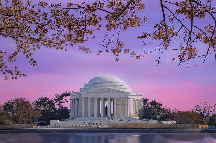 Jefferson Memorial DC Photograph by Susan Candelario