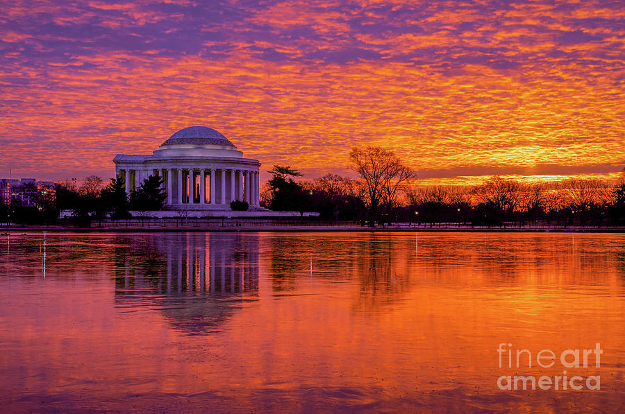 Jefferson Memorial Photograph by Kevin Wolf