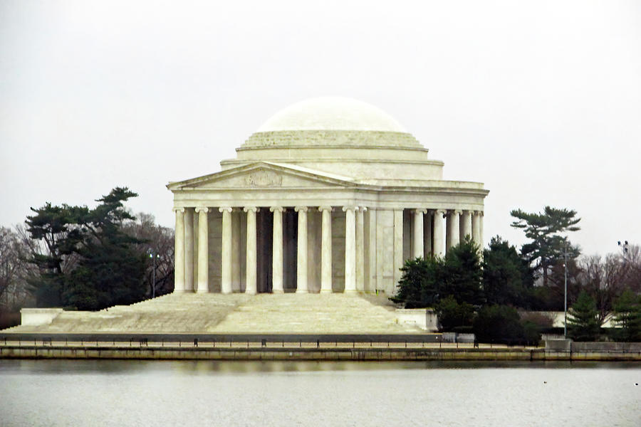 Jefferson Memorial Photograph by Lens Art Photography By Larry Trager